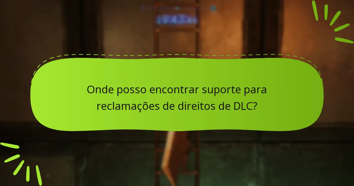 Que passos devo seguir para resolver problemas de direitos de DLC?
