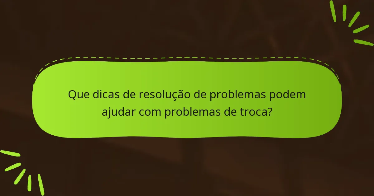 Como o feedback da comunidade pode melhorar a experiência de troca?